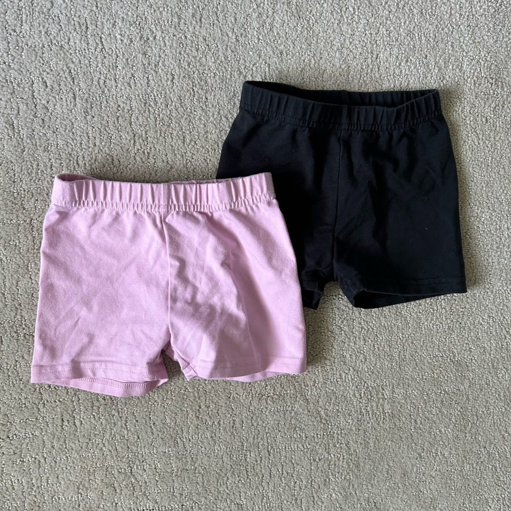 Hanna Andersson tumble shorts lot of 2 size 4T